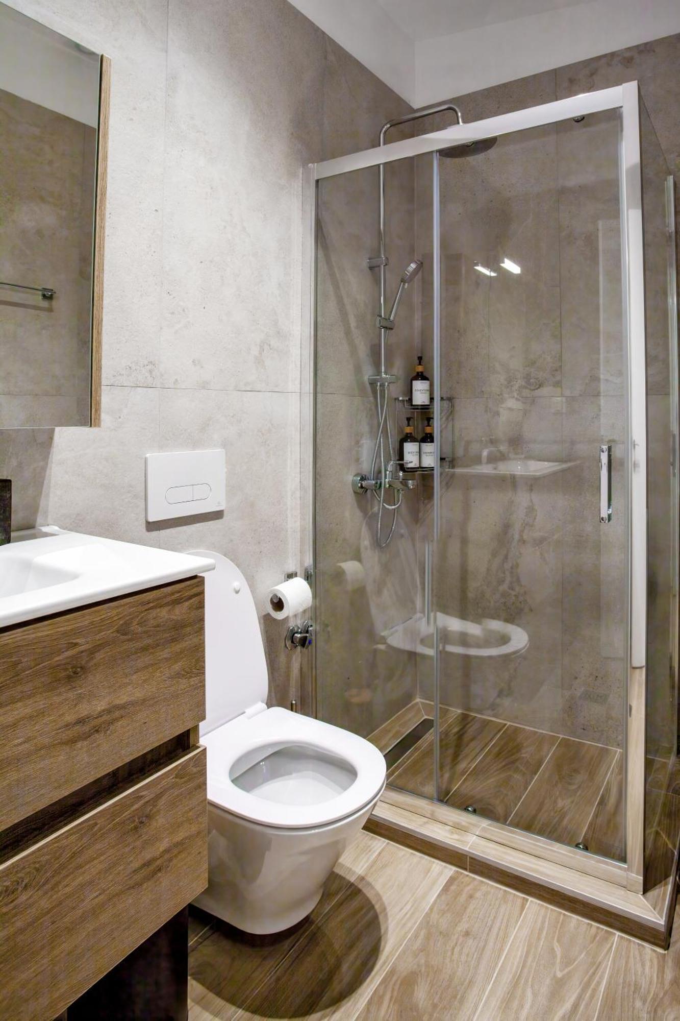 Airbnb Kastoria - Bella Vista B Bagian luar foto