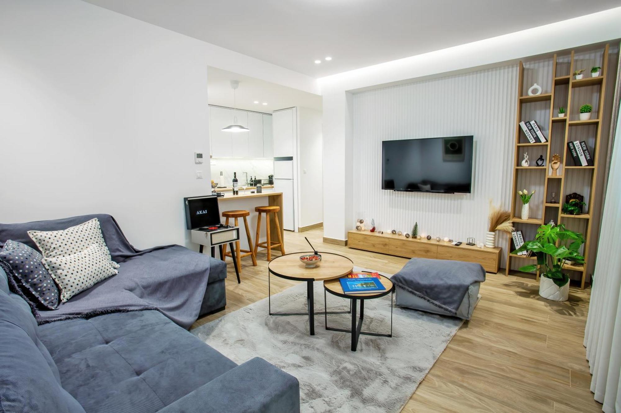 Airbnb Kastoria - Bella Vista B Bagian luar foto