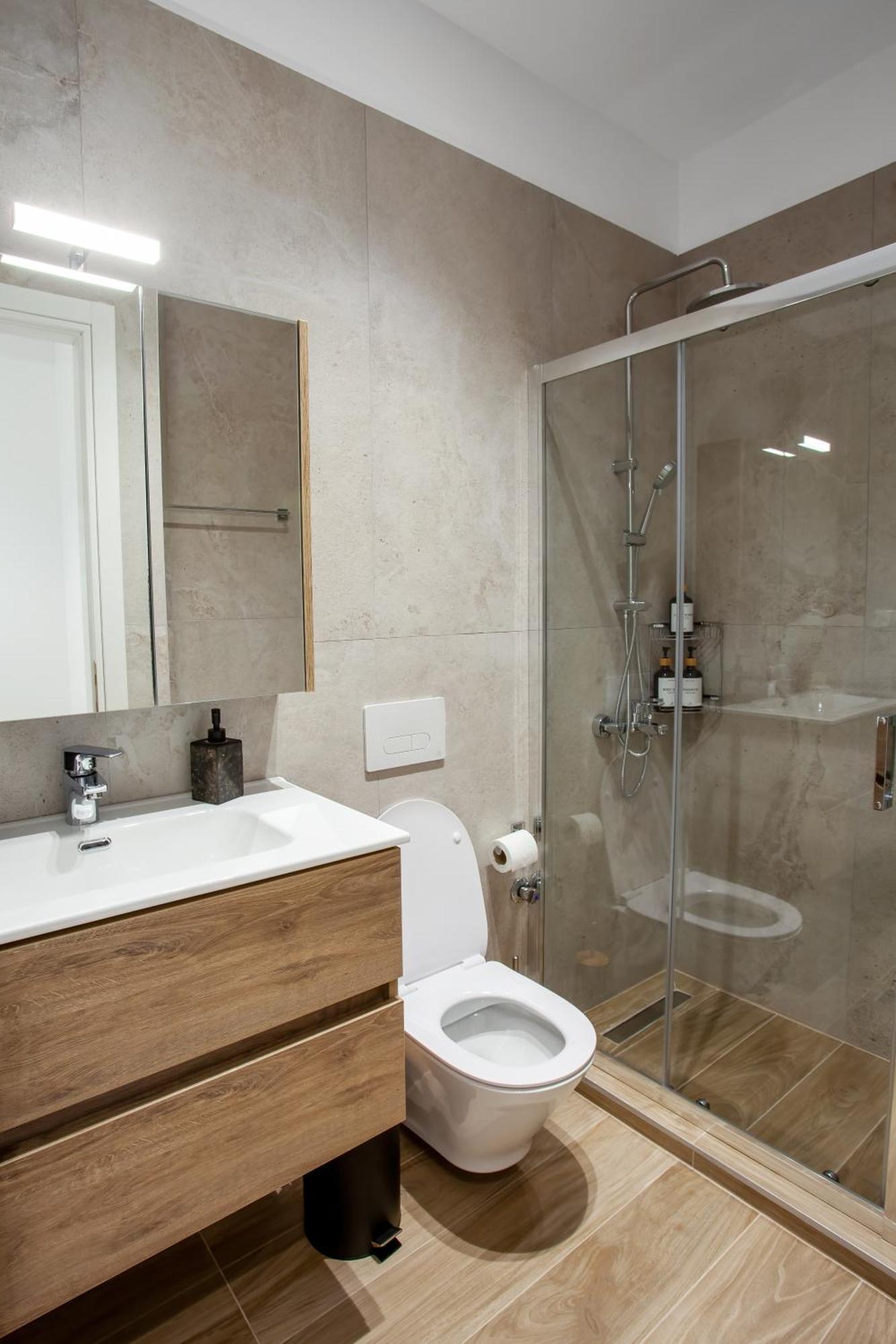 Airbnb Kastoria - Bella Vista B Bagian luar foto