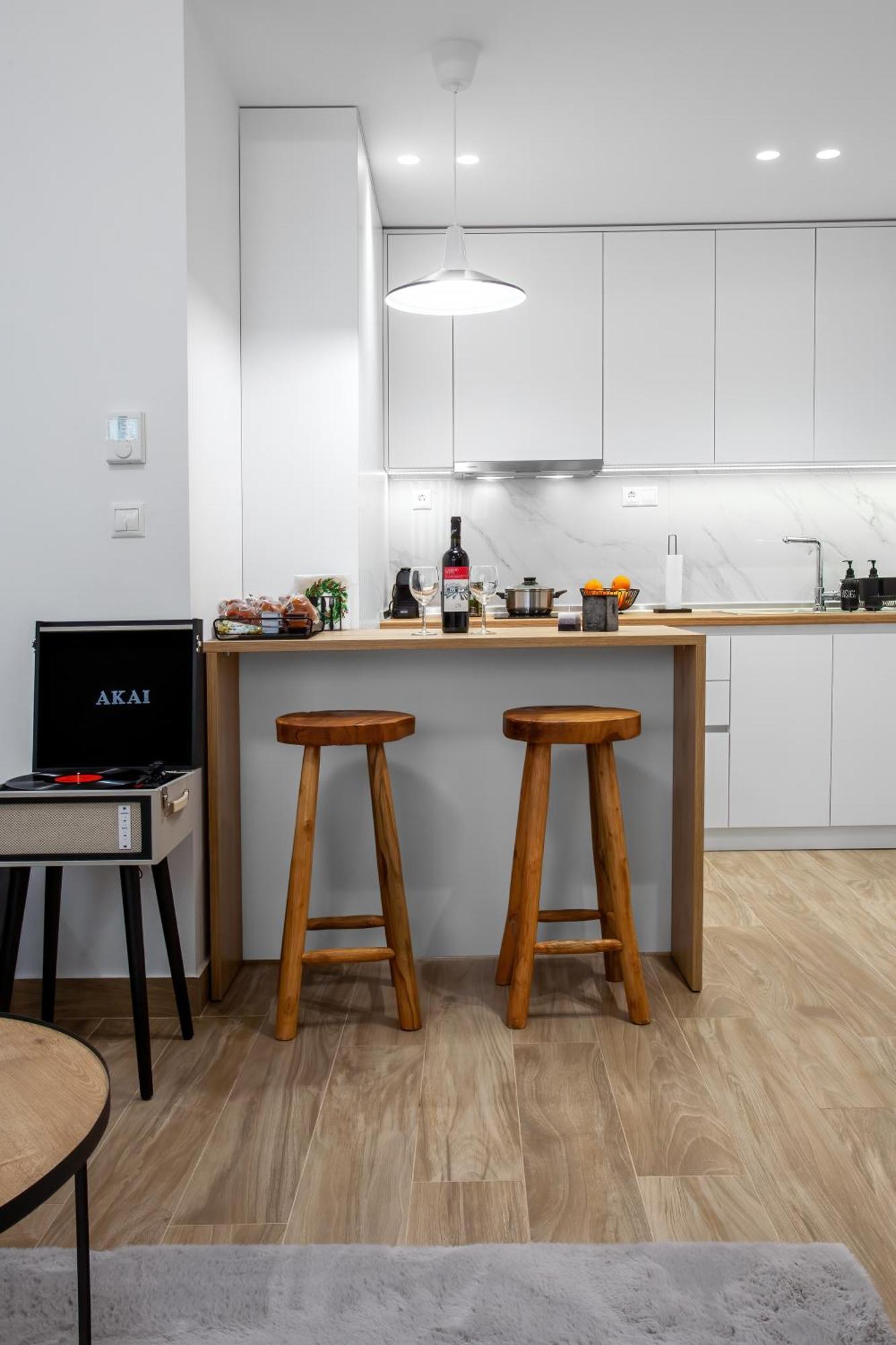 Airbnb Kastoria - Bella Vista B Bagian luar foto